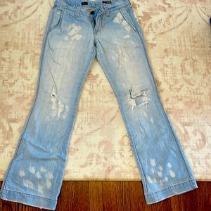 Express Stella light boot cut size 4 jeans